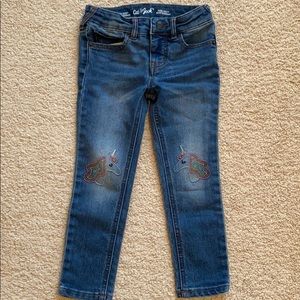 Cat & Jack girls jeans SIZE 4